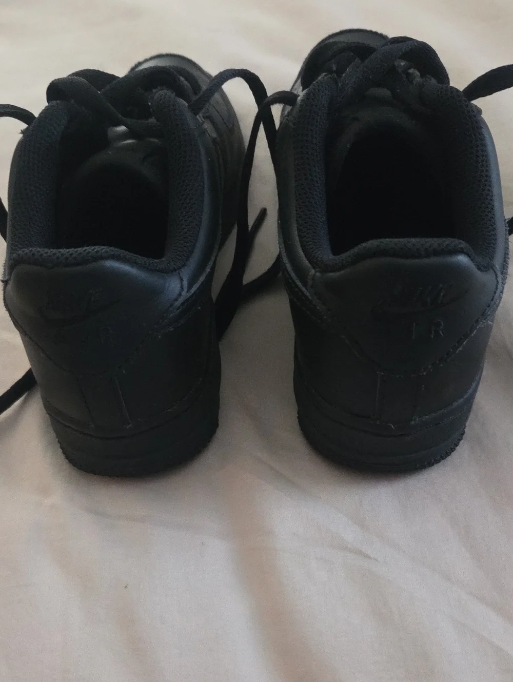 Classic  Nike All-Black Air Force Ones
